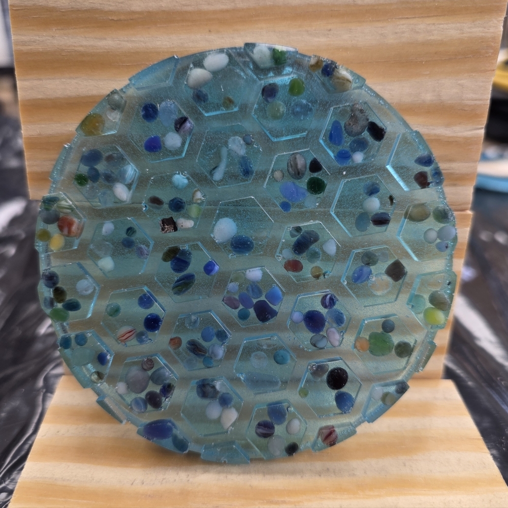 Multicolor Mosaic Art Piece